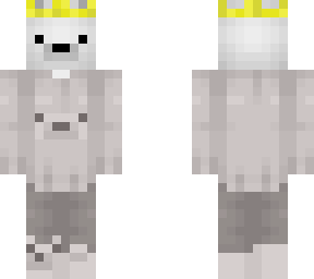 cool bear with crown