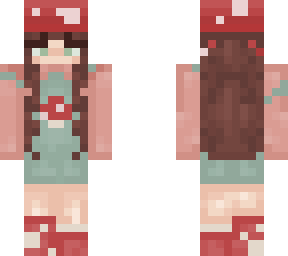 cute lil mushroom girl :]