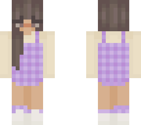cute prurple girl