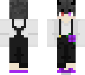 demon boy purple