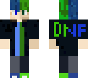 dnf skin (with letters on back)