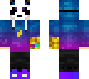 galaxy panda mask boy