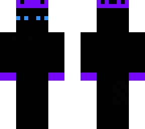 glitched blue endermen king (special effect)
