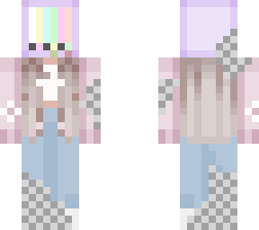glitchy girl