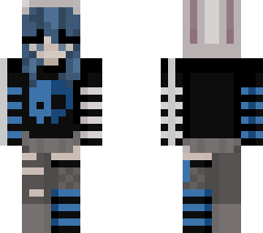 goth ice || blue goth