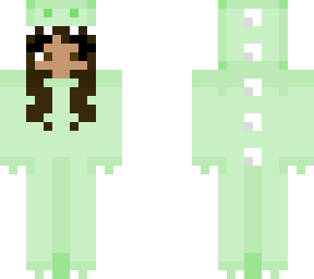 green dino onsie