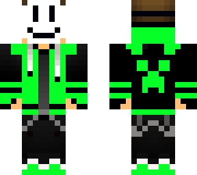 green eboy with mask