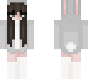 my new bunny skin