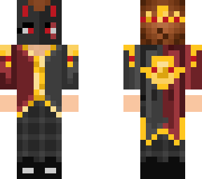 odtrinity split color skin with mask