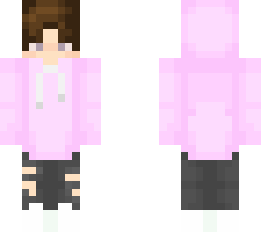 pink hoodie boy