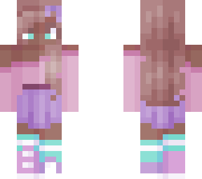 pinks blues and purples