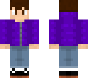 purple winter jacket