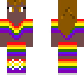 rainbow girl