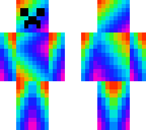rainbow gradient creeper