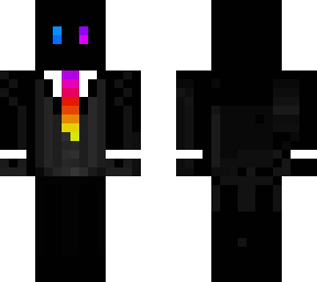 rainbow suit man