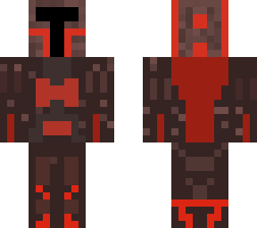 red mandalorian
