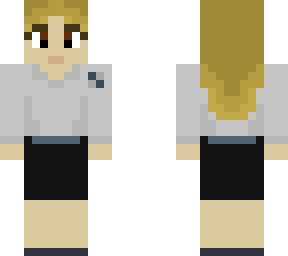 student/dark blue sweater