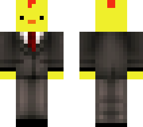 suited chicken