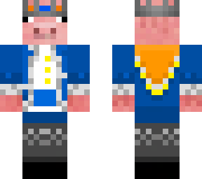 technoblade but it's his favourites colors
