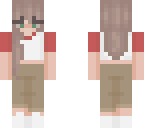tommyinnit girl with no belt and green eyes