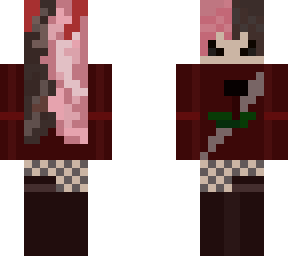 wither rose emo girl