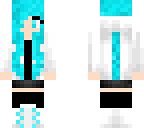 aqua hoodie girl (fixed)