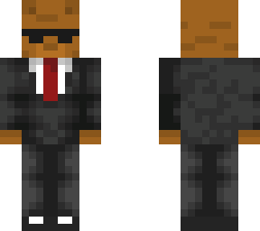 bear in suit