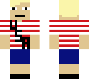 blonde hair boy in usa shirt