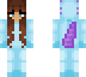 blue axolotl onesie *slim*