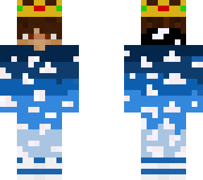 blue cloud boy heh crown