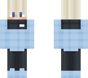 blue puffer