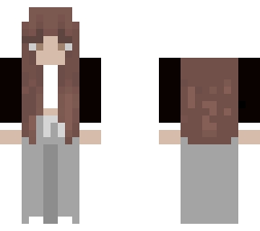 brown haired  girl