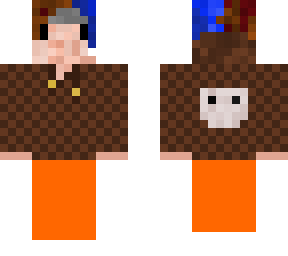 brown hoodie
