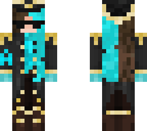 captain puffy aqua axolotls skin