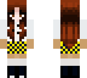 checkered skirt inspired by nayeon
