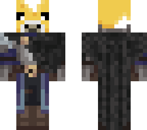 cow knight (white pupil)