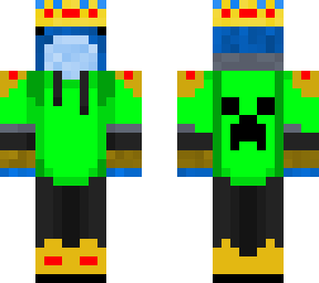 creeper hoodie dolphin king (hari13's skin edited)