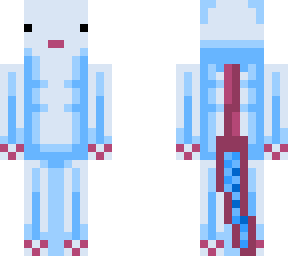 cyan axolotl