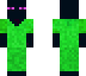 enderman in green wonsie