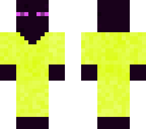 enderman in yellow wonsie