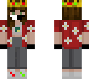 Female Ranboo Minecraft Skin