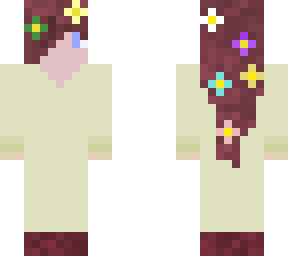 flower-hair girl