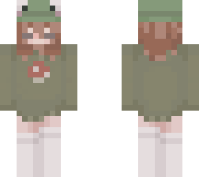 frog girl by alessioals but with brown hair