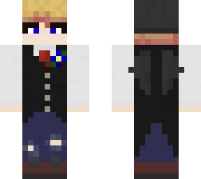 girl with tux