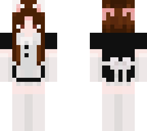 maid catgirl brown hair :]