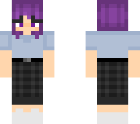 purple hair