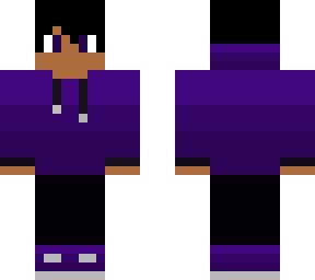 purple improved hoodie boy