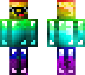 rainbow shader derp with sunglasses