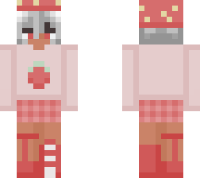 strawberry hat