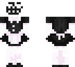 troll wearing maid outfit